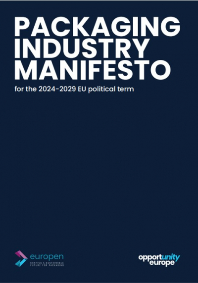 Manifest obalového průmyslu EU 2024 - 2029